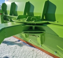 chasse neige lame racleuse caoutchouc pour chariot élévateur