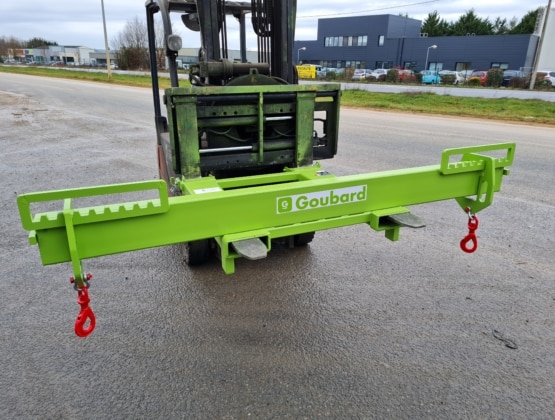 potence de levage réglable à crémaillères