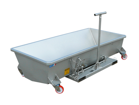 finition inox au choix pour vos bennes