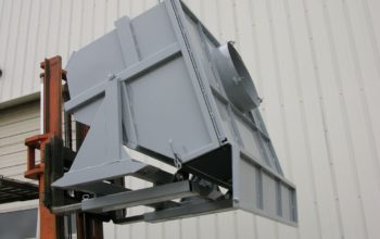 Benne auto-basculante Goubard manutention déchets industriels