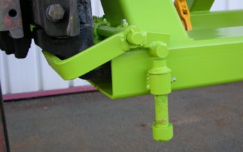 Blocage de fourches CR vert équipement manutention