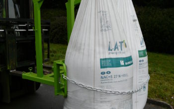 Goubard CSO-CSP32000: manutention big bags engrais sur chariot