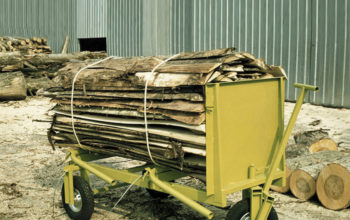 Chariot MF à bois robuste pour scierie